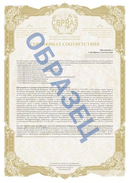 Образец Приложение к СТО 01.064.00220722.2-2020 Севастополь Сертификат СТО 01.064.00220722.2-2020 